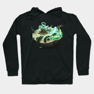 Squid and Octopus Noodles - Ramen Food Hoodie